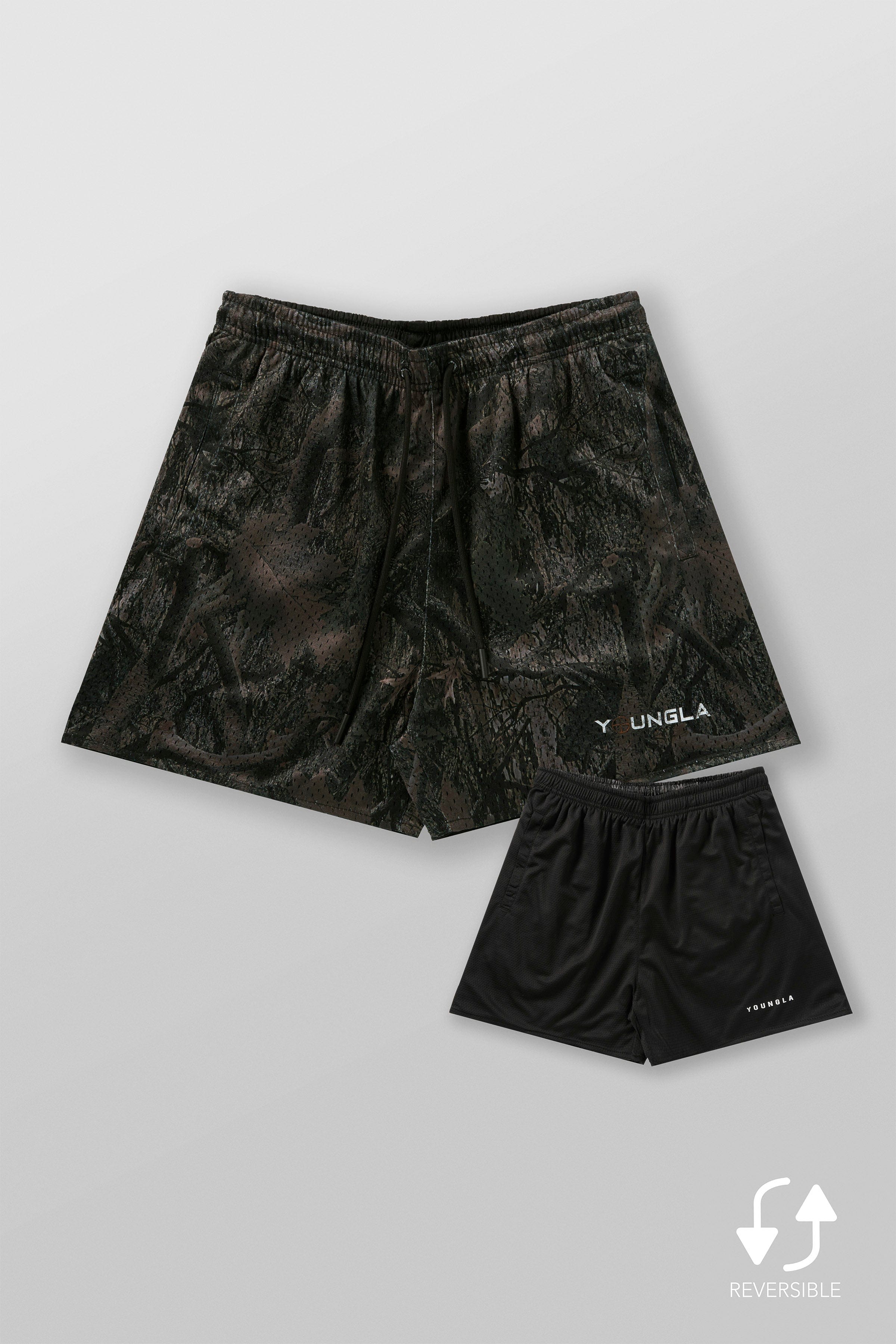 1117 - Tree Camo Mesh Shorts