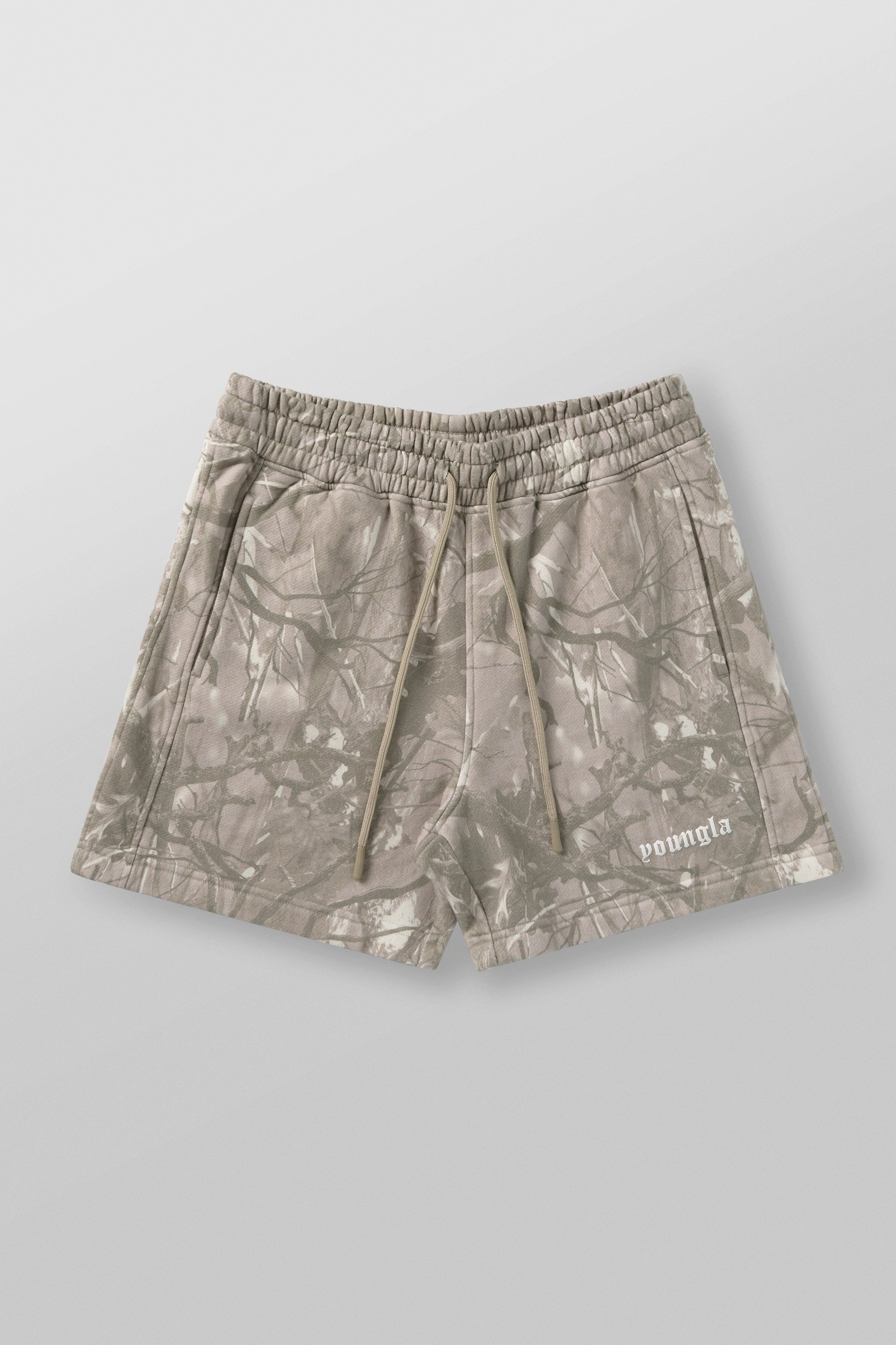 1118 - Tree Camo Cotton Shorts