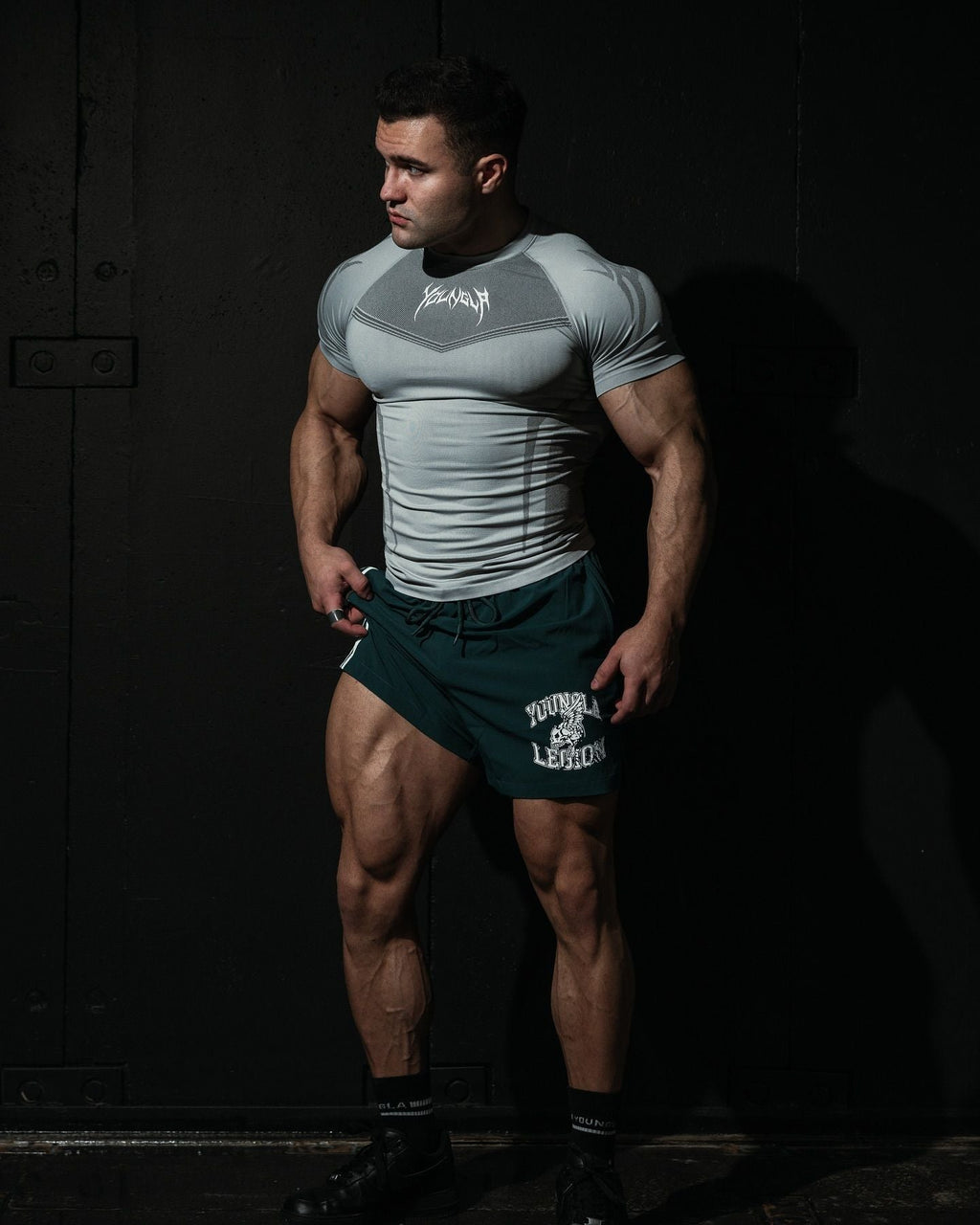 1006 Flying Skull Shorts